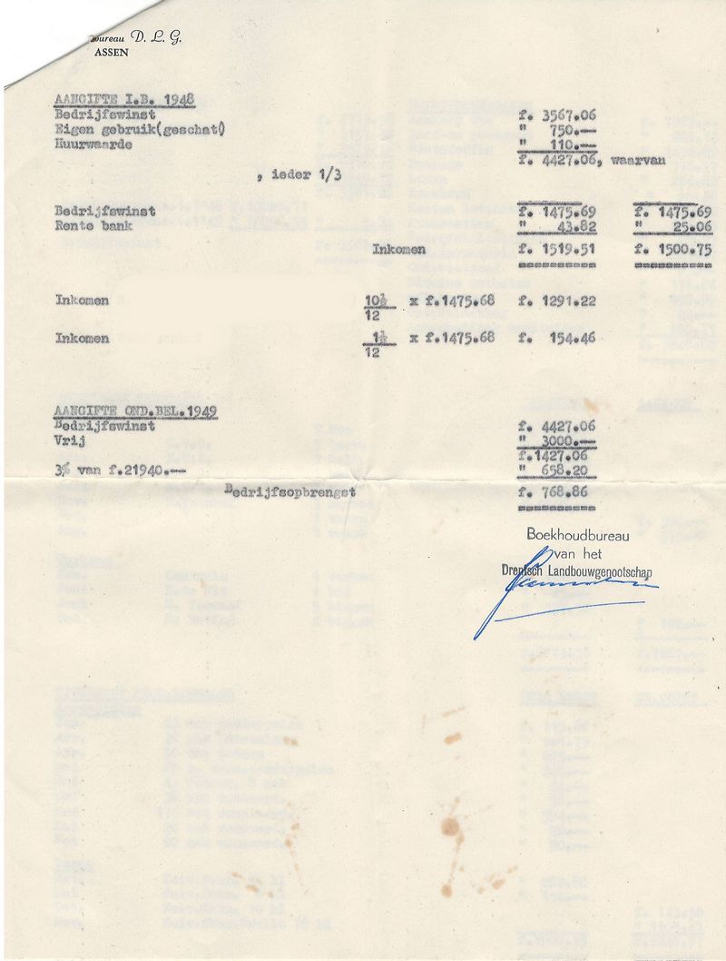 1949 Aangifte belasting DLG 02 NN