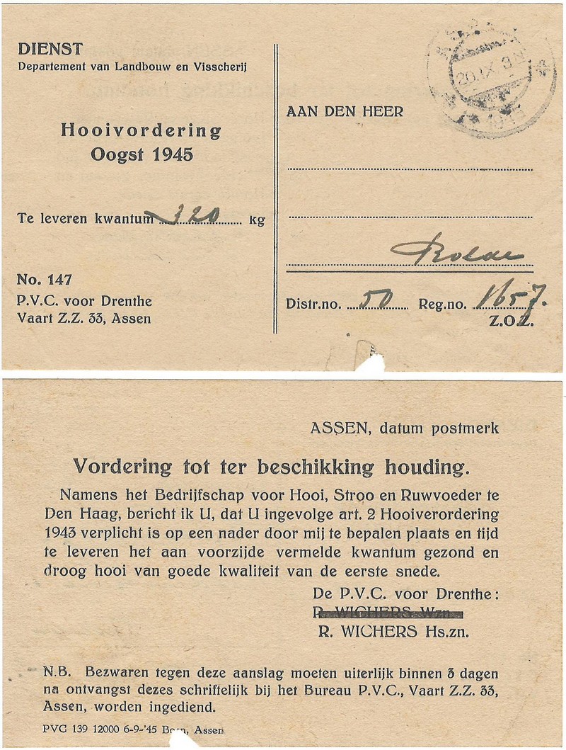 1945 Hooivordering NN