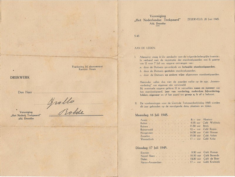 19450620 Schrijven Het Nederlandse Trekpaard 01 NN