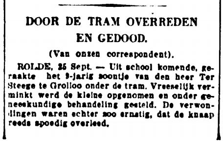 19290926 krant Telegraaf tram