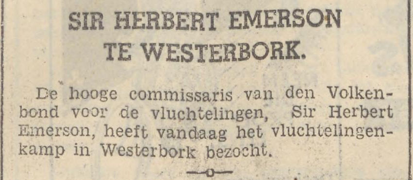 19400426 krant PDAC ontstaan kamp Westerbork 20