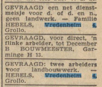 19440626 krant Drentsch dagblad knecht